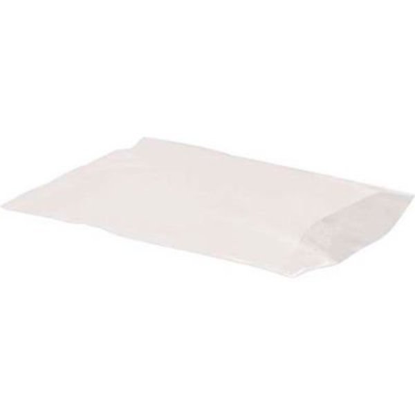 Box Packaging Global Industrial Flat Poly Bags, 15inW x 18inL, 2 Mil, White, 1000/Pack PB572W